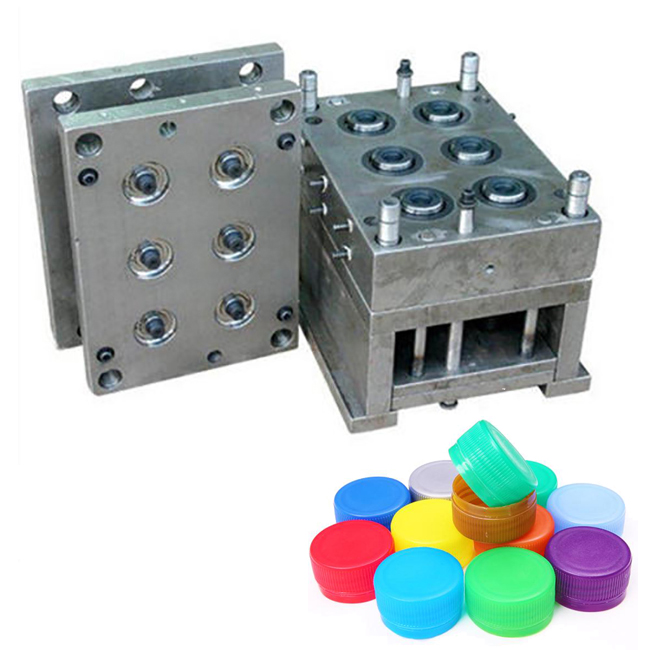 China custom molding injection mould design water cup plastic bottle cap mold